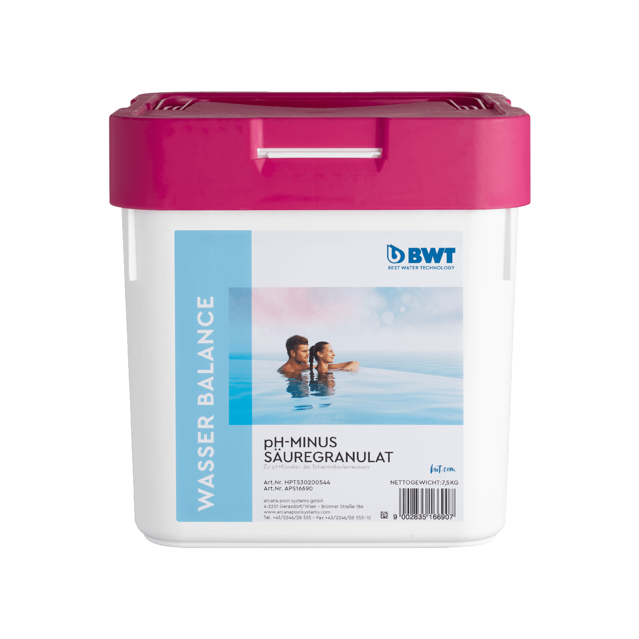 BWT pH-Minus Säuregranulat 7,5kg