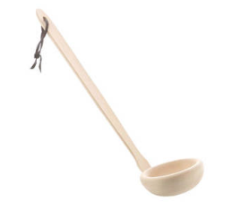 Mit Ausgießer aus Kiefernholz Länge ca. 40 cm